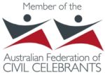 Member of the Australian Federation of Civil Celebrants Logo